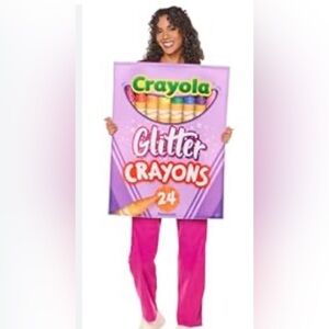 InSpirit designs Glitter crayola box adult costume. NWT one size(22)